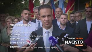 NAČISTO - Predizborna debata najava za 26.09.2024. | Vijesti Online