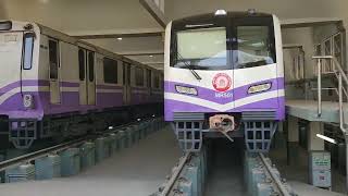 #metro Running Shed | Dumdum Cardepot complex Noapara #Kolkata | #kolkatametro #indianrailways