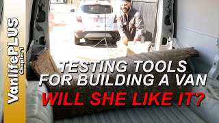 VLOG Entry #4 | Building a Fidget Board for my Daughter! | Chevy Express Van Build