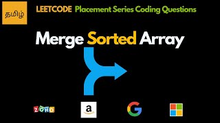 Easy or Medium ?😮 Merge Sorted Array - Tamil - Leetcode 88