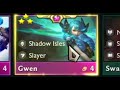 I was buffing up my Gwen with Built Diff III AND Last Stand. Then I found 6 more of her.