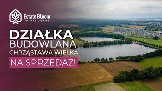 Działka budowlana Chrząstawa Wielka gm. Czernica #nasprzedaż @karolewska.estatebloom