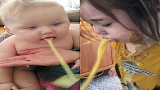 What will parents feel when they see the angels...🤮🤮🤮?(33)- Funny Baby and Kids - Funny Pets Moments