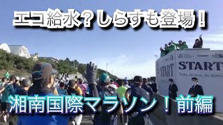 ゴミを出さない！エコマラソン！給食には「しらす」が！【湘南国際マラソン前編】