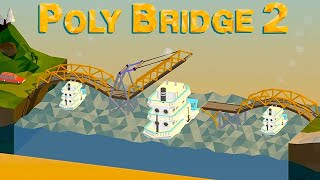 誰もが不可能だと思った橋作り生放送【 Poly Bridge 2 】