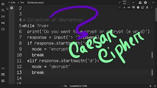 Caesar Cipher, Python Project #3 | Bangla
