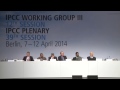 ipcc press conference april 13th 2014