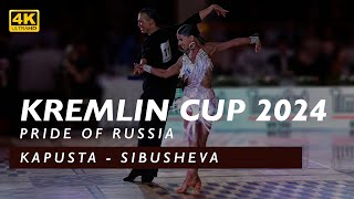 CHA-CHA | Kapusta - Sibusheva | Final | Amateur Latin | Kremlin Cup 2024 | 4K