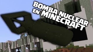 QUE PASA SI ESTALLAMOS UNA BOMBA NUCLEAR EN MINECRAFT