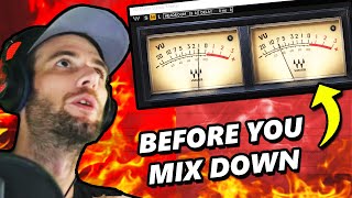 How to Gain stage BEFORE YOU START A MIXDOWN (and why you should) (Tutorial Tuesday)