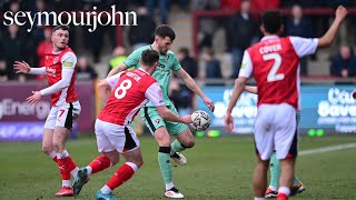 Match Highlights: Fleetwood Town 2-0 Cheltenham Town - Presented by Seymour John