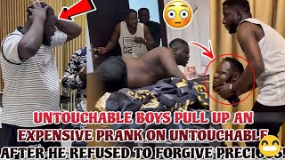 Untouchable Boys Pull up an expensive prank on him