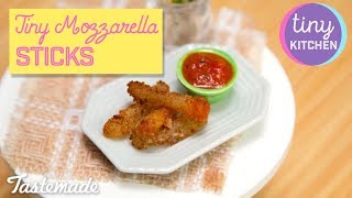 Tiny Mozzarella Sticks | Tiny Kitchen