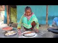 tomato chicken gravy with chapati eating how my grandparents cooking and eating wheat flour bread