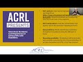 ACRL Presents:  Voices from the Stacks - Lived Experiences of Library Folks with Disabilities