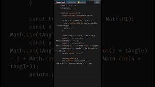 Create Heart Drawn Animation with HTML Canvas | HTML5 Canvas Tutorial #shorts #coding #JavaScript