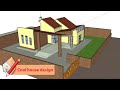 SKETCHUP tutorial - Cool house design.