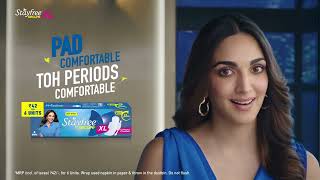 Stayfree Secure XL #PadComfortableTohPeriodsComfortable | Kiara Advani