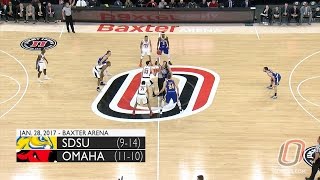 MBB Highlights: Omaha vs. SDSU