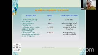 BHAGAVATH GITA 47th Batch Tamil Level 1 19th July By Usha Mataji