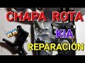 REPARACION DE CHAPA DE MALETERA DE  # KIA #yoel cerrajeria automotriz 🔑🔑✌️