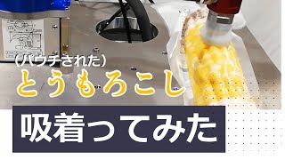 【吸着ってみた】(パウチされた)とうもろこし【コンバム】