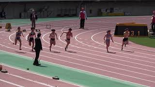 ODA MEMORIAL2019 CHALLENGE W100m F-1 Hanae AOYAMA12.13(-2.6)