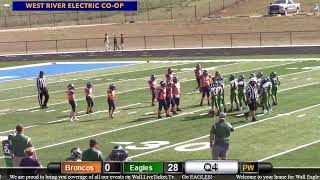 2019-20 BHYFL (PW FB) Badlands Eagles vs RC Broncos