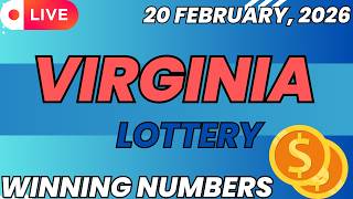 Virginia Day Lottery Results For - 20 Feb, 2026 - Pick 3 - Pick 4 - Pick 5 - Powerball - Cash4Life
