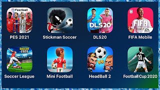 Stickman Soccer,DLS20,Dream League Soccer,FIFA Mobile,Soccer League,Mini Football,Headball 2 Online