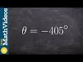 Evaluate for sine cosine and tangent using reference angles