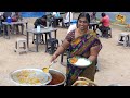 Cheapest Roadside Unlimited Meals  It's a Lunch Time in Hyderabad  Indian Street food Street Dine