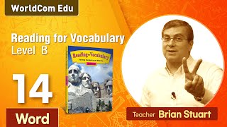 Reading for Vocabulary WORD | Level B | Lesson 14 | Brian Stuart I ( Learn English )