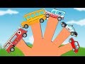 Street Vehicles | Finger Family | Nursery Song