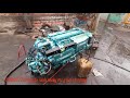 thuyền chạy với tốc độ1mũi tên✅thì cần có máy chuẩn 6ly yanmar 3200 là lựa chọn chính xác 0909777611