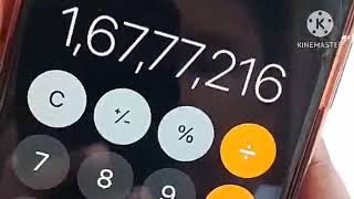 2048 calculator, but...