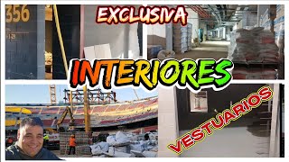 Obras en el Camp Nou  20/12/24. IMPRESIONANTES IMÁGENES DEL INTERIOR