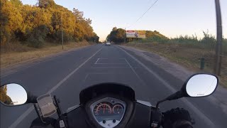 Kymco Agility City 125cc Riding Pov