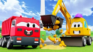 Excavator Accident | Excavator, Dump Truck Wind Turbine Construction | Excavator Construction 3D
