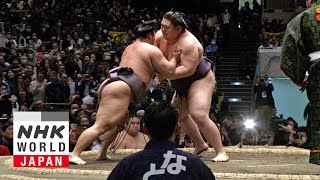 Bout of the Day: Day 6 of the January 2025 GRAND SUMO Tournament - NHK WORLD-JAPAN