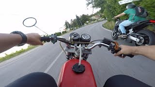 Macal M86 50cc vs Honda Cb650f 2015