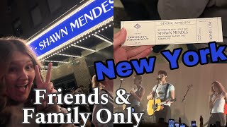 Shawn Mendes Friends And Family Only New York Vlog