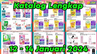 Katalog Lengkap Promo JSM Alfamart Terbaru 12 - 14 Januari 2024