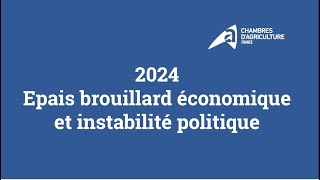 Brouillard économique et instabilité politique