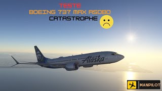 TESTE DU BOEING 737 MAX ASOBO (TRES DÉÇU)😒VOL ( PANC)AÉROPORT D'ANCHORAGE✈️AÉROPORT DE BETHEL(PABE).