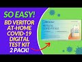 SO EASY! BD Veritor at-Home COVID-19 Digital Test Kit