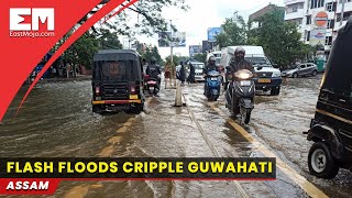 Overnight rains leave several parts of Guwahati waterlogged
