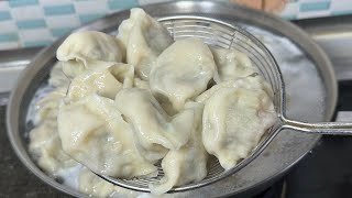 年夜饭韭菜饺子馅怎么调才好吃？教你30年饺子馆不外传秘方，鲜嫩多汁，不腥也不柴，一口一个真香#food #like #cooking #美食教程