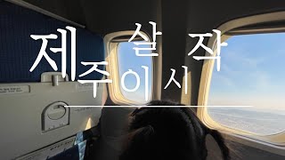 제주살이 시작해볼게요.🛫🌊