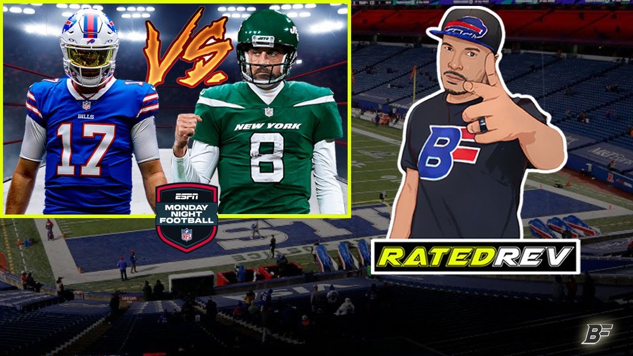 Bills Vs Jets On Monday Night Football: NFL Week 1 || Rated Rev - YouTube